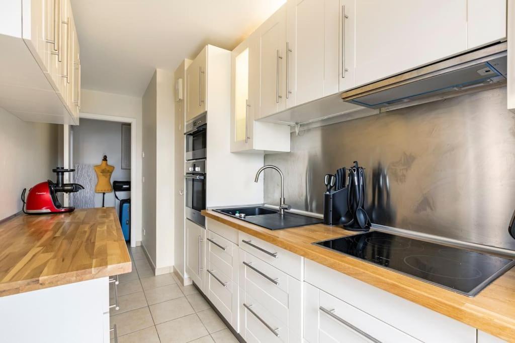 Appartement Climatise 3 Etoiles T3 Chic A Strasbourg Avec Billard Et Terrasse エクステリア 写真