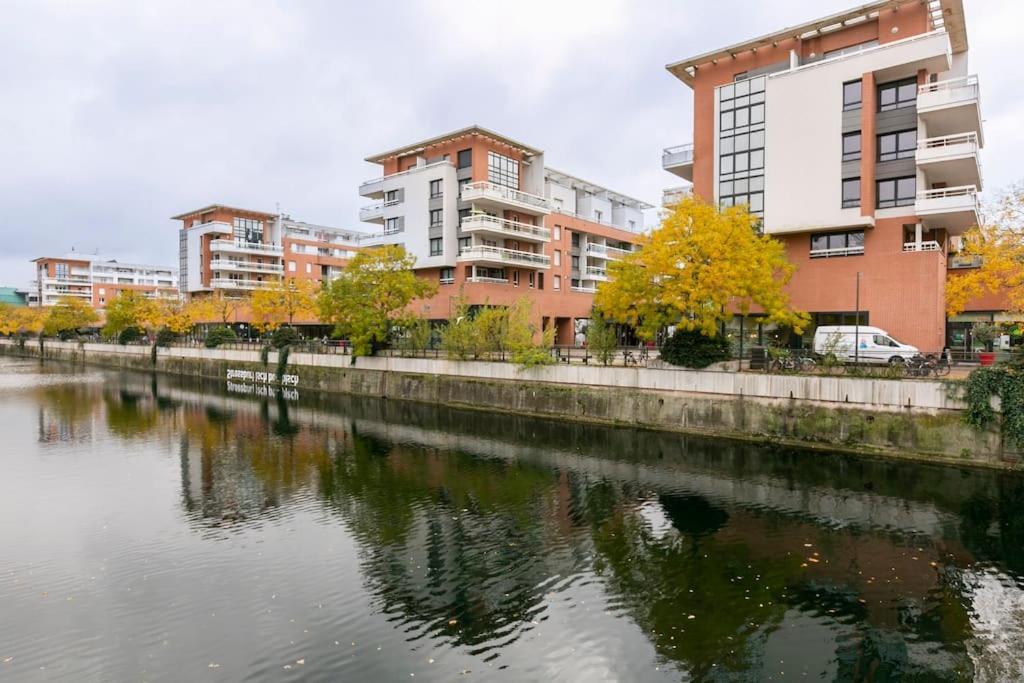 Appartement Climatise 3 Etoiles T3 Chic A Strasbourg Avec Billard Et Terrasse エクステリア 写真