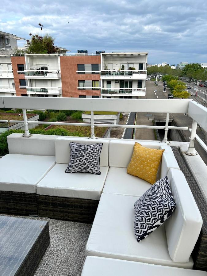 Appartement Climatise 3 Etoiles T3 Chic A Strasbourg Avec Billard Et Terrasse エクステリア 写真